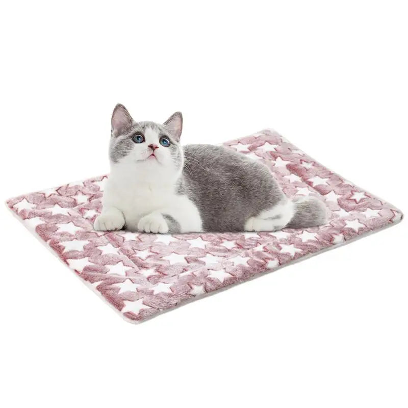 Warming Cat Beds for Indoor Cats Self-Warming Pet Pad Self-Heating Cat Dog Mat Thermal Pet Pad for Indoor Pets Non-Slip Washable