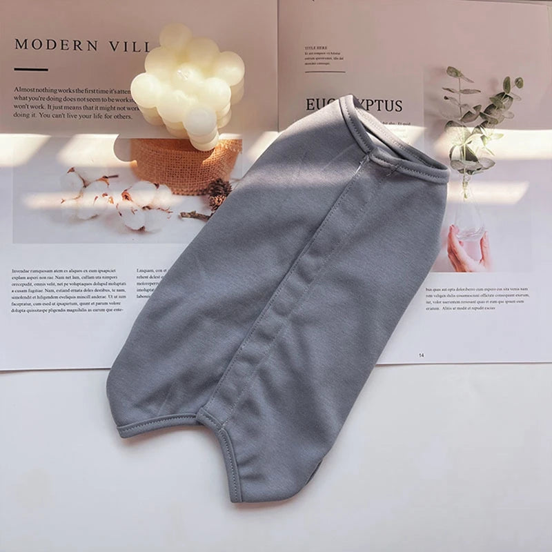 Pet Post-Surgery Anti-Licking Recovery Suit - Abdominal Wound Protector for Cats & Dogs