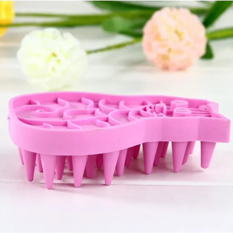 Dog Brush Shedding Short Hair Cat Massage Fur Grooming Massaging Brush Bathing Pets Washing Comb Cleaning Pet Grooming Tool