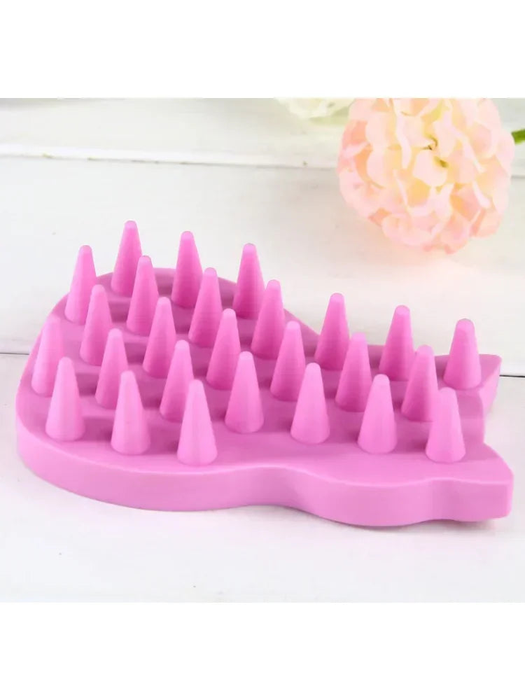 Dog Brush Shedding Short Hair Cat Massage Fur Grooming Massaging Brush Bathing Pets Washing Comb Cleaning Pet Grooming Tool