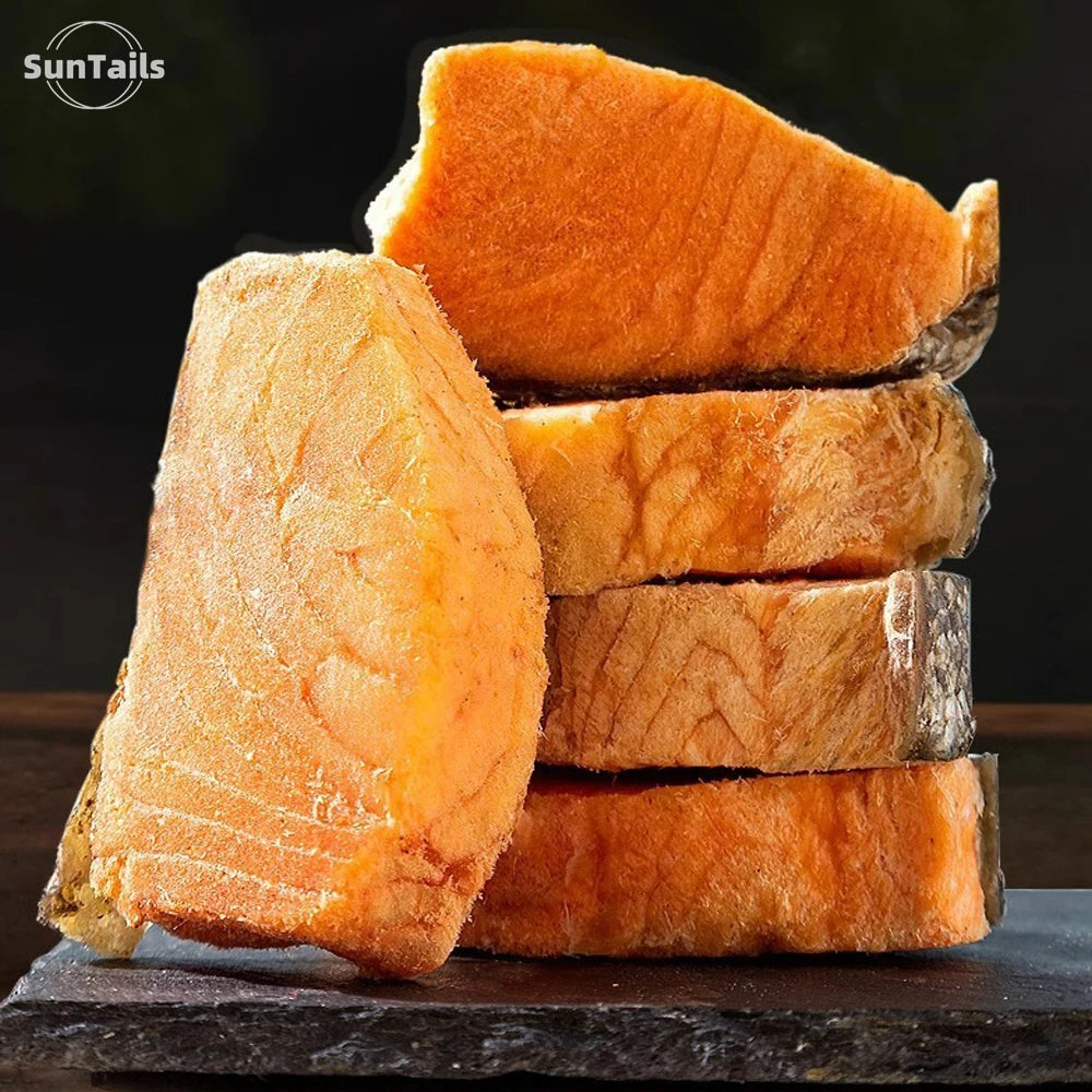 Freeze Dried Salmon Cat and Dog Treats, Wild Caught, Single Ingredient | Natural High Value | Gluten Free, Grain Free