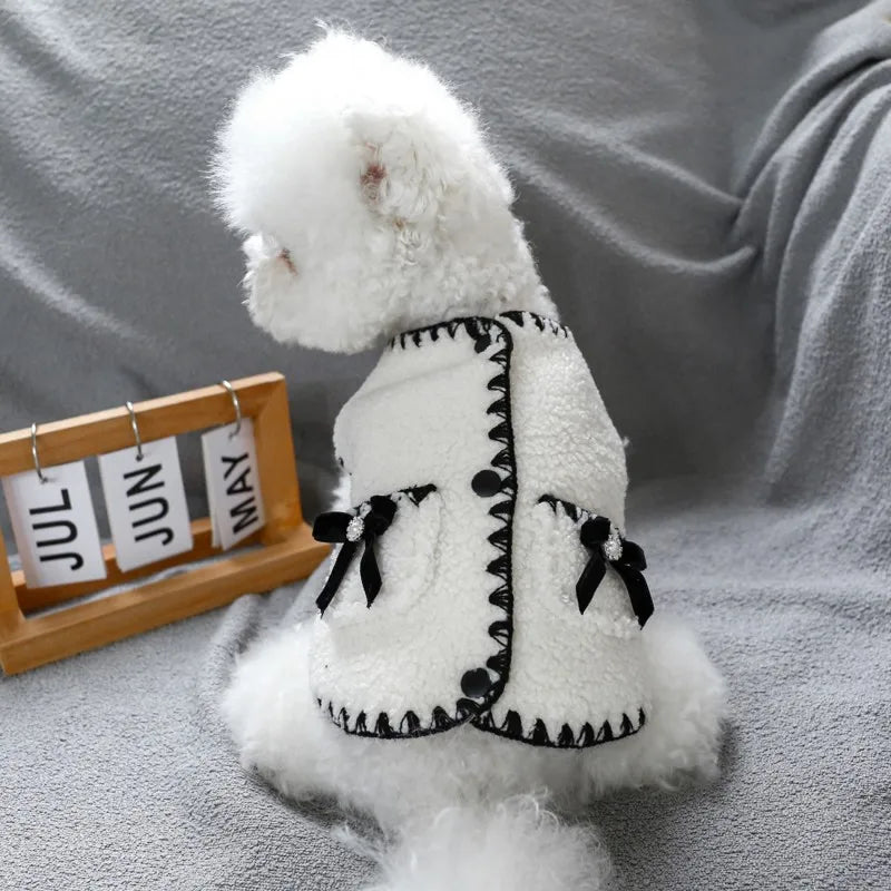 Luxury Dog Coat - Warm Autumn/Winter Outfit for Small Breed Dogs