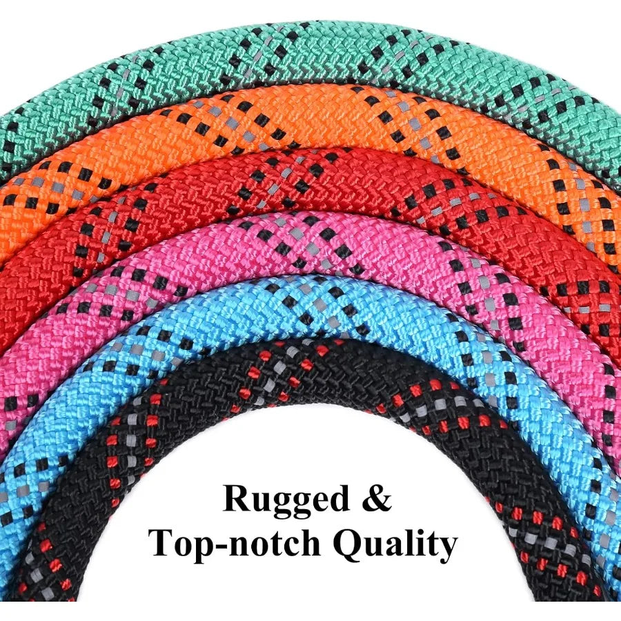 Short Dog Leash Closerok Traffic Leash for Dog with Soft Padded Handle for Training and Walking Heavy Duty and Strong Rope 18ih