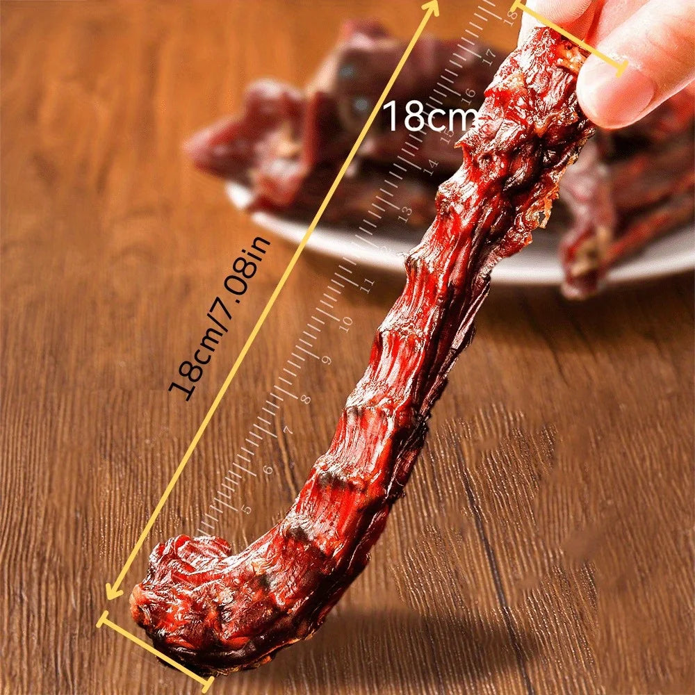 150g/5.29oz (3 Count x50g/1.76oz)Duck Necks, All Natural Ingredients, Natural Dog Treats, Healthy, Easily Digestible