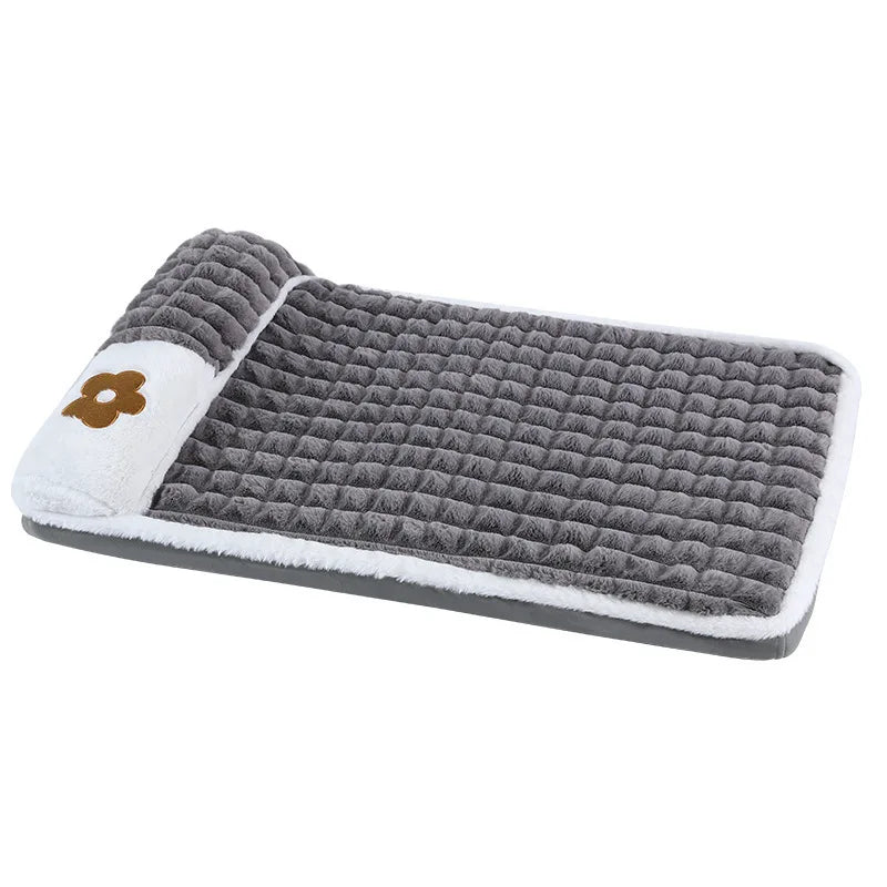 Pet Dog bed mat Protect cervical spine Detachable Dog house indoor For small medium large dogs bed Comfort Coft Pet supplies