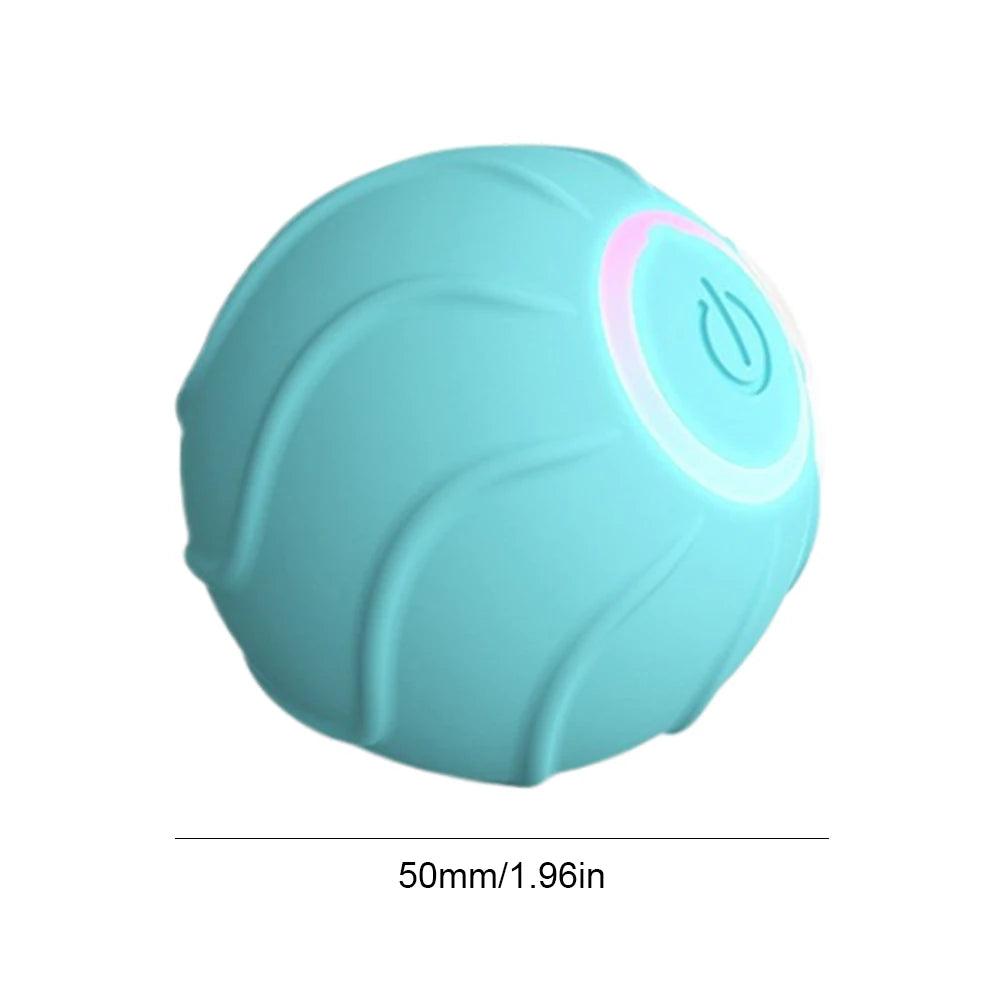 Cat Rolling Ball Obstacle Avoidance Interactive Cat Toy Ball USB Rechargeable Smart Pet Toy Ball Electric Pet Supplies