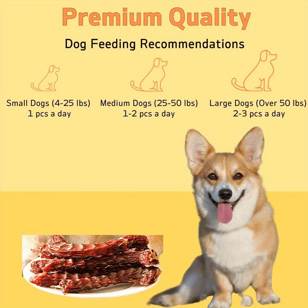 150g/5.29oz (3 Count x50g/1.76oz)Duck Necks, All Natural Ingredients, Natural Dog Treats, Healthy, Easily Digestible