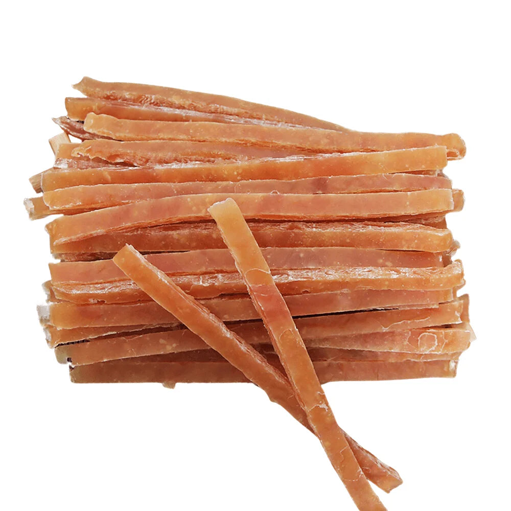 7.05oz/14.11oz(200g/400g)  Chicken Jerkey, All Natural Ingredients, Natural Dog Treats, Healthy, Easily Digestible